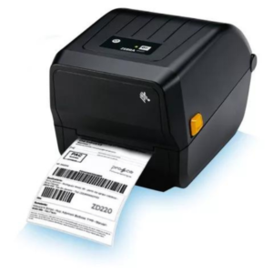 Impressora De Etiqueta Zebra Zd220, 203 DPI, 4p Polegadas, USB, 1D, 2D, QRcode