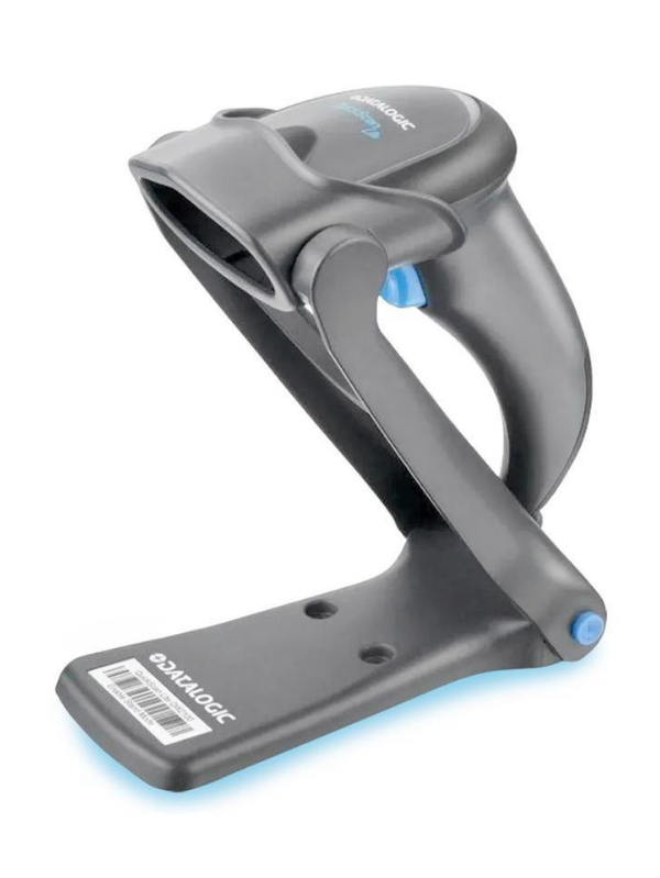 Leitor de código de barras com suporte Elgin QW2120 USB 1D preto