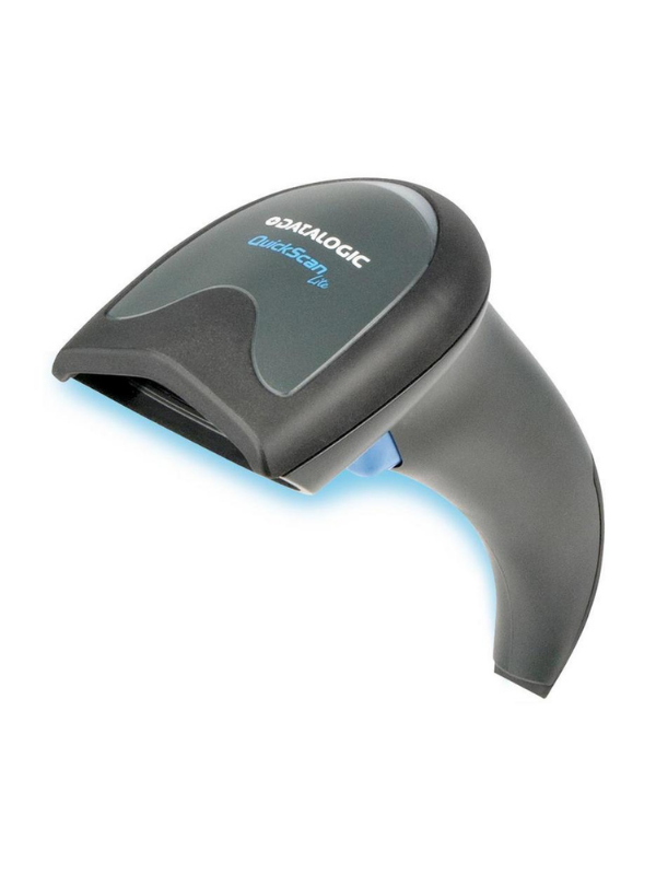 Leitor de código de barras com suporte Elgin QW2120 USB 1D preto - Imagem 2