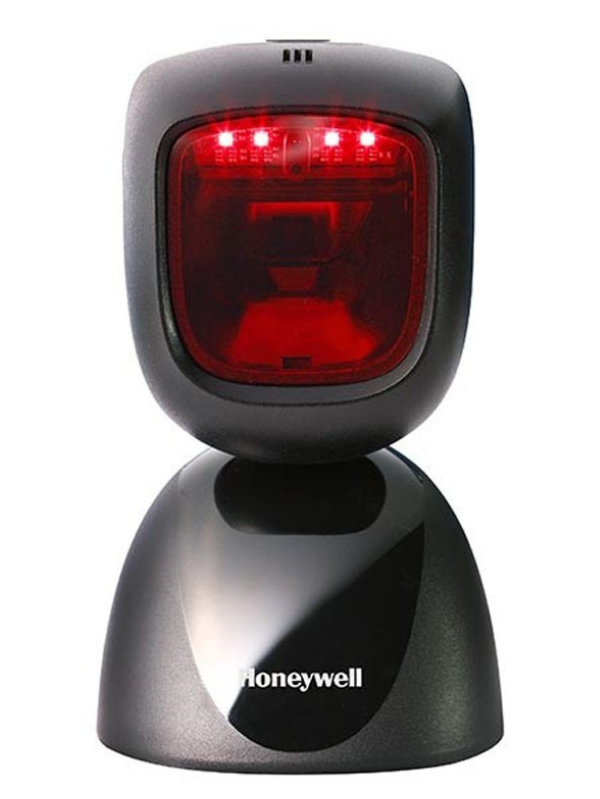 Leitor de Código de Barras e QR Code Imager 1D 2D Fixo de Mesa Honeywell YJ-HF600 USB