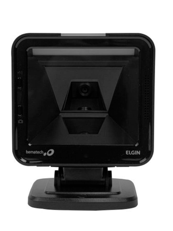 Leitor de Código de Barras Fixo Elgin El8600, USB, 1D, 2D, QR Code, Preto - 46bl86usc00